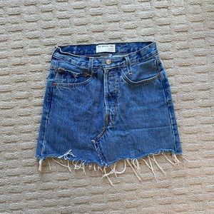 Vintage Levi’s Mini Skirt